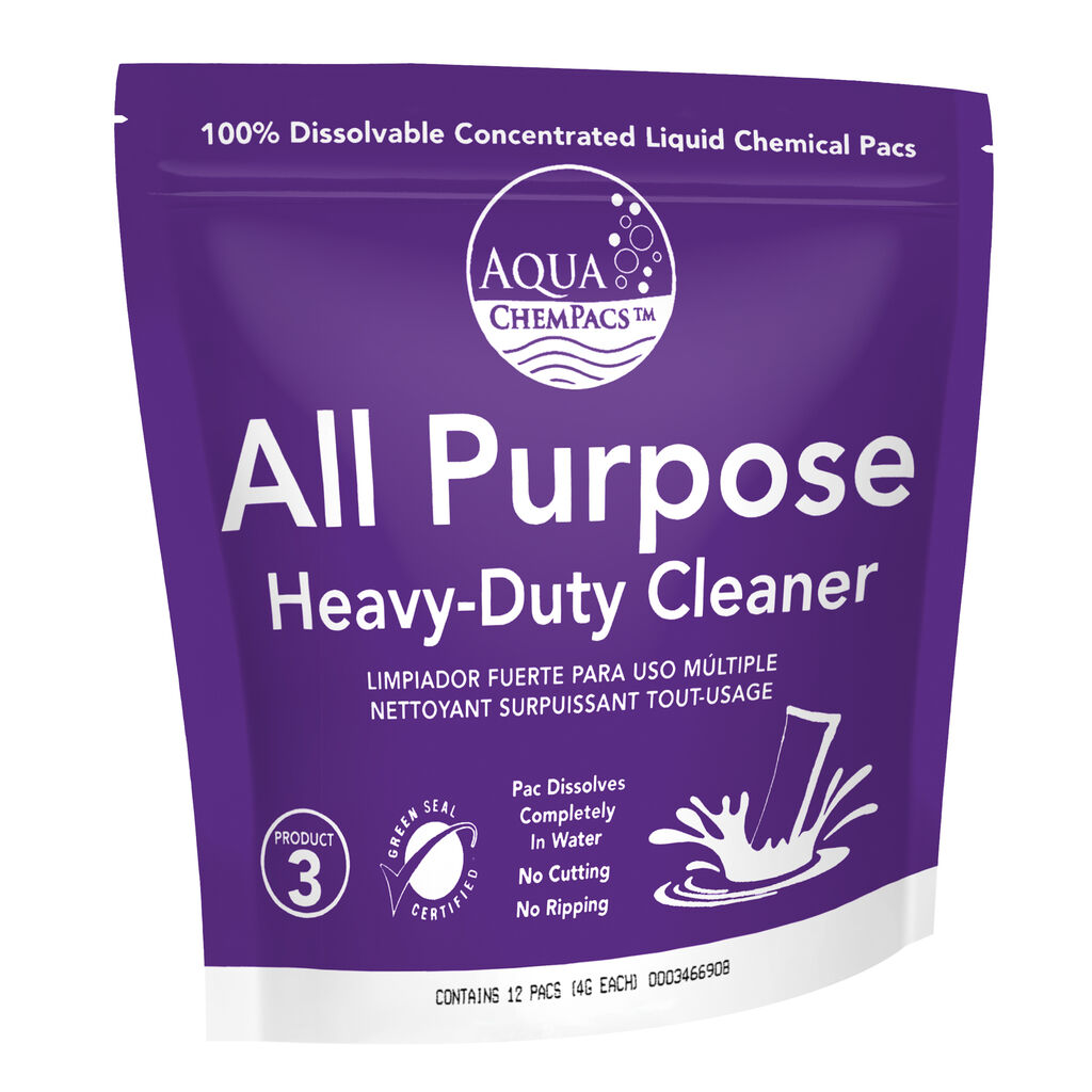 Aqua ChemPacs All-Purpose Heavy Duty Cleaner 1 x-12PK x 4 grams + bottlespray (9320998) - Left.jpg